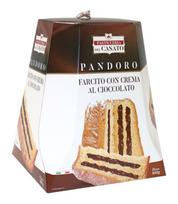 Itališkas pandoro pyragas su šokoladinio kremo įdaru, 800 g