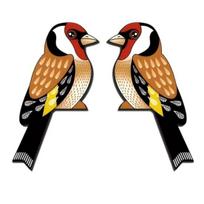 1 Pair Bird Door Topper Rustic Bird Shape Door Frame Corner Sculpture Wooden Wall Art Sign for Bedroom Living Bird brown
