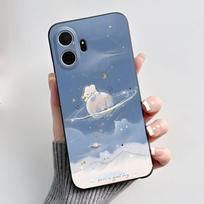 Cute Case For TCL K70 5G/TCL K70 SE (T453D) Funda Capa Printing Shell Protective Cover Soft Silicone Cartoon Phone Casing Coque TCL K70 5G gray