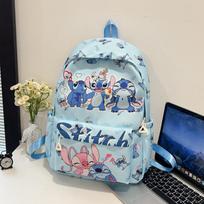 Disney Stitch Kuprinė Vaikams Pradinė Mokykla Vidutinio Dydžio Kuprinė Svorio Metimui Itin Lengva Kuprinė 44x31x15cm