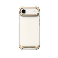 Originalus aliuminio metalinis buferis ARC dėklas, skirtas iPhone 17 17 Pro 17 Pro Max Air, dvigubo sluoksnio, didelio stiprumo, unikali apsauginė dangtelis iPhone Air auksas