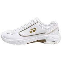 Yonex 470 Comfortable Versatile Sports Shock Absorption Low-Top Badminton Shoes Unisex sneaker White Platinum SHB470CR 45 white