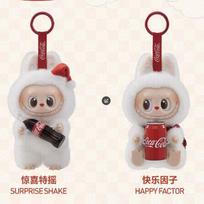 Genuine Labubu The Monsters Coca Cola Series Blind Box Vinyl Face Plush Doll Pendant Action Figure Christmas Gifts