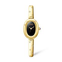 Scottie Shigao Di 9780D Luxury Women's Oval Business Fashion Watch beige