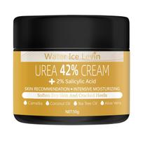 42% urea foot cream, containing 2% salicylic acid, coconut oil, and tea tree - enhances moisturizing and nourishes the skin 50g geltona