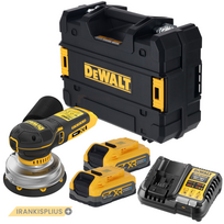 DCW211S2 DeWALT 18V ekscentrinis šlifuoklis 125mm (2x3.5 Ah)