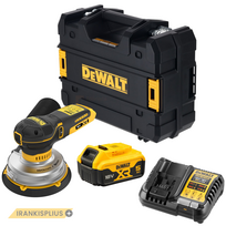 DCW230P1 DeWALT 18V ekscentrinis šlifuoklis 150mm (1x5.0 Ah)