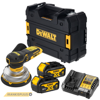 DCW230M2 DeWALT 18V ekscentrinis šlifuoklis 150mm (2x4.0 Ah)