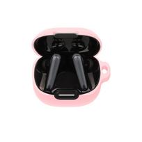 Silicone Protective Case for Anker Soundcore Liberty 4 NC Wireless Headphone Protector Case Cover Shell Housing Anti-dust Sleeve rožinė
