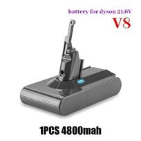 100% NAUJAS Dyson V8 21.6V Originalus pakaitinis akumuliatorius Dyson V8 Absolute belaidžiam rankiniam dulkių siurbliui auksas