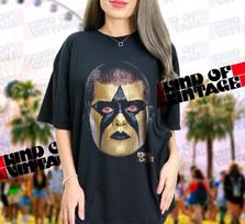 Big Head Stardust Cody Rhodes Tee | Vintage Style Wrestling Shirt | Retro WWE Co XXXL black