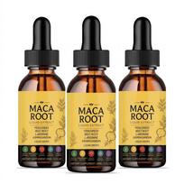 Maca Root Drops with Ashwagandha & Fenugreek | High Potency Liquid Extract (60ml) 3pack