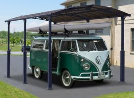 Polikarbonatinė stoginė kamperiams Arcadia Alpine Palram - Canopia 3,6 x 6,4 m