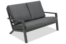 Braga Garden Point dvivietė lauko sofa, antracitinė