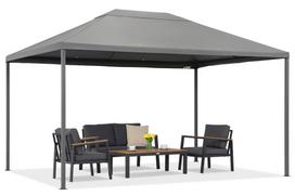 Antracito spalvos sodo paviljonas Madrid 3 x 4 m Garden Point