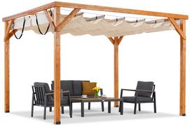 Medinė terasos pergola Aruba 3 x 3,7 m Garden Point
