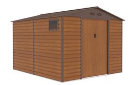 Metalinis įrankių namelis "Malmo" 2,8 x 3,2 m Store Boss ruda