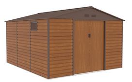 Metalinis įrankių namelis "Malmo" 3,4 x 3,9 m Store Boss ruda