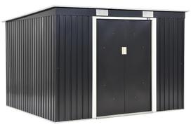 Metalinis sandėliukas Oklahoma 2,6 x 2,4 m Store Boss antracito spalvos