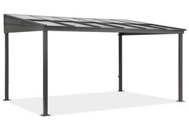 Aliumininė terasos stoginė 3 x 4 m Tarragona Garden Point antracito