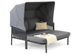 Metalinis sodo gultas krėslas Bern Garden Point antracito spalvos