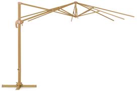 Sodo skėčio Siena 3x3m woodlike Garden Point karkasas