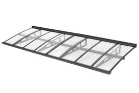 Stogelis virš durų Kassel 100 x 300 cm CoverTech antracito