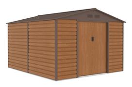 Metalinis sodo sandėliukas Lahti 2,8 x 3,2 m Store Boss woodlike