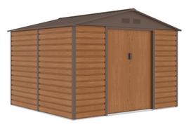 Metalinis sodo namelis Lahti 2,8 x 2,6 m Store Boss woodlike