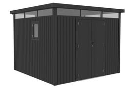 Metalinis sodo sandėliukas Falun 2,9 x 2,9 m CoverTech antracito spalvos