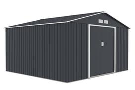 Metalinis sandėliukas Molde 3,4 x 3,2 m Store Boss antracito spalvos