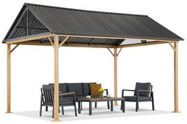 Aliuminė sodo pavėsinė Teramo 3x5,8 m Garden Point