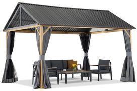 Aliumininė sodo pavėsinė Teramo Premium 3x5,8 m Garden Point