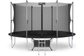 Aero sodo batutas su vidiniu tinklu 427cm Jump Hero 14FT juodas