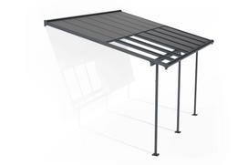 Aliuminė terasos stoginė Sierra Cabrio Palram - Canopia 3 x 4,25 m antracito spalvos Heat Block
