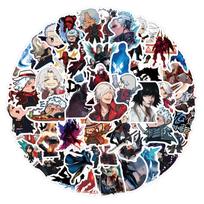 60 naujų Devil May Cry žaidimo grafiti lipdukų Dekoratyvūs paspirtuko bagažinės nešiojamojo kompiuterio „pasidaryk pats“ lipdukai gray