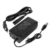 Įkroviklis 54.6V 2A (13S 48V baterijoms) XLR jungtimi su ventiliatoriumi