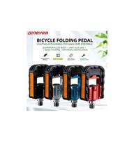 Aliuminiai užlenkiami pedalai dviračiui