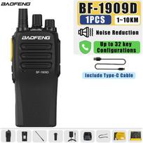BF-1909D Baofeng Walkie Talkie 12W 4800mAh Intelligent Noise Reduction UHF Two Way Radio Encryption Long Range USB Transceiver US