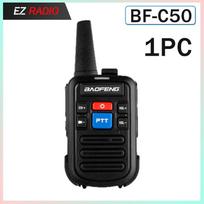 Baofeng BF-C50 Mini Walkie Talkie USB-C Charger UHF Dual PTT Kids Woki Toki Child Intercom HF Transceiver Protable CB Ham Radio US