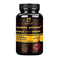Grevip 4-in-1 Curcumin Complex Capsules – Supports Immune Health 120*1