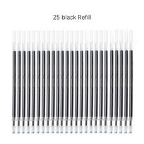 Xiaomi 6-25Pcs Gel Pen Set Neutral Pen Smooth Writing&Fastdry Ballpoint Pen 0.35mm Black/blue/red Replacable Refill School Stationery gray