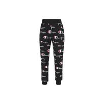 Champion Sweatpants US Version Unisex Black P3700-8S S white
