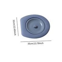 Bucket Toilet Seat Outdoor Adult Hiking Camping gray
