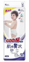 Goo.N Plus Skin Luxury Diapers for sensitive skin XL 12-20kg 36pcs