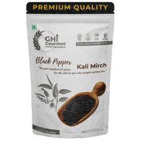 GOURMET HEALTH IMPRESSIONS Superior Grade Wayanad Region Tellycherry Bold Whole Black Pepper (Kali Mirch) 170g - Aromatic, Freshly Packed, white