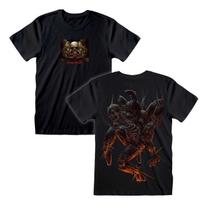 Galva Suskaldyta Įstrigusi Limbe Five Nights At Freddy's Juodi Marškinėliai t-shirt t-shirts S black