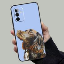 Cartoon Cocker Spaniel Case For Samsung Galaxy A54 A53 A52 A34 A32 A72 A13 A23 A14 A33 A12 A22 A71 A51 Phone Cover Samsung A22 4G gray