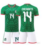 2026 m. Pasaulio taurės Meksikos namų futbolo apranga Nr.22 Lozano Nr.14 Hernandez Nr.9 Raul M
