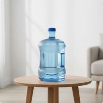 Empty Drinking Water Container with Handle Robust Storage 5L_Blue white